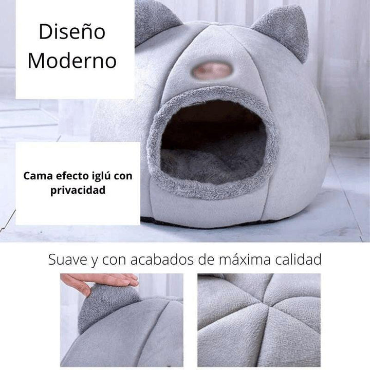 Cama Iglú para Gato