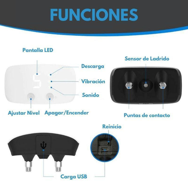 Collar Antiladridos Automático Inteligente