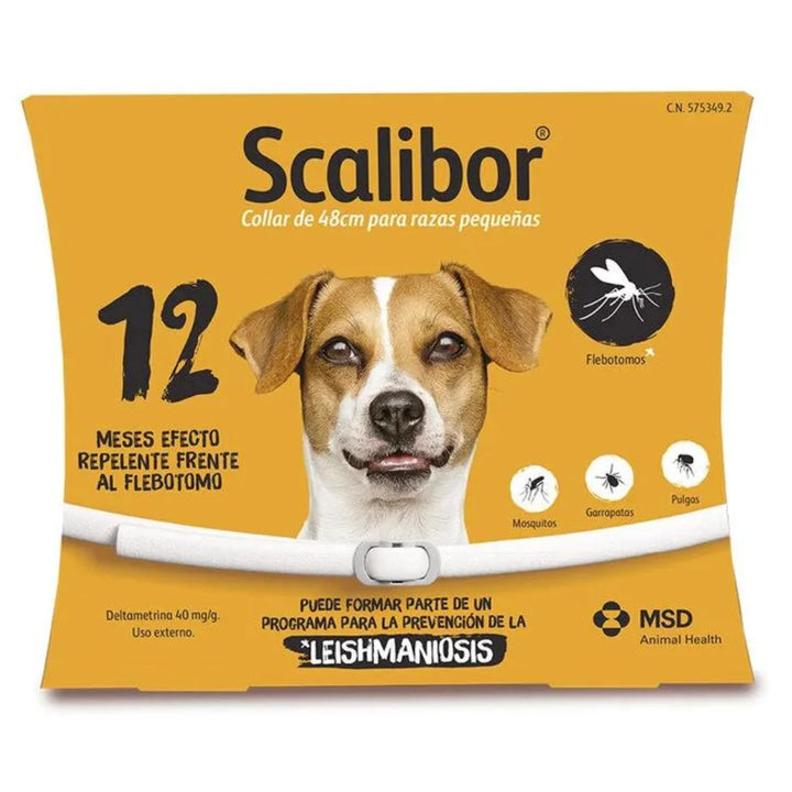 SCALIBOR COLLAR ANTIPARASITARIO PARA PERROS